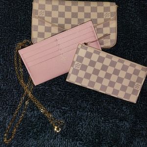 LV Damier Azur FÉLICIE POCHETTE